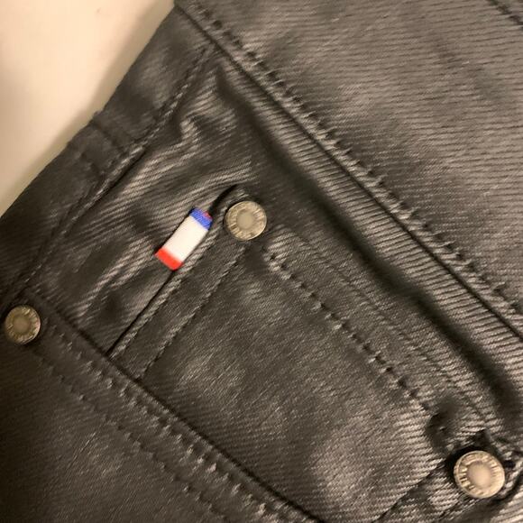 Si Tu Veux Superstack Black Wax Mens Jeans Size 32 - Picture 7 of 12